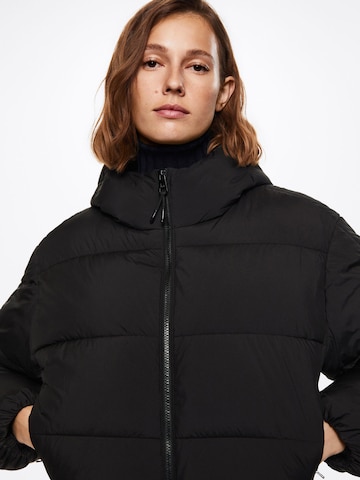 MANGO Jacke 'Rayo' in Schwarz