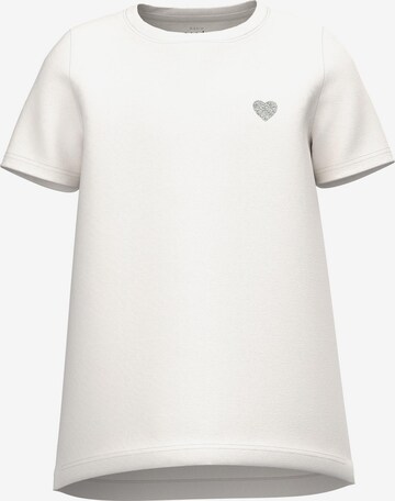 NAME IT - Camisola 'Violine' em branco: frente