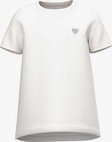 T-Shirt 'Violine' NAME IT en blanc : devant