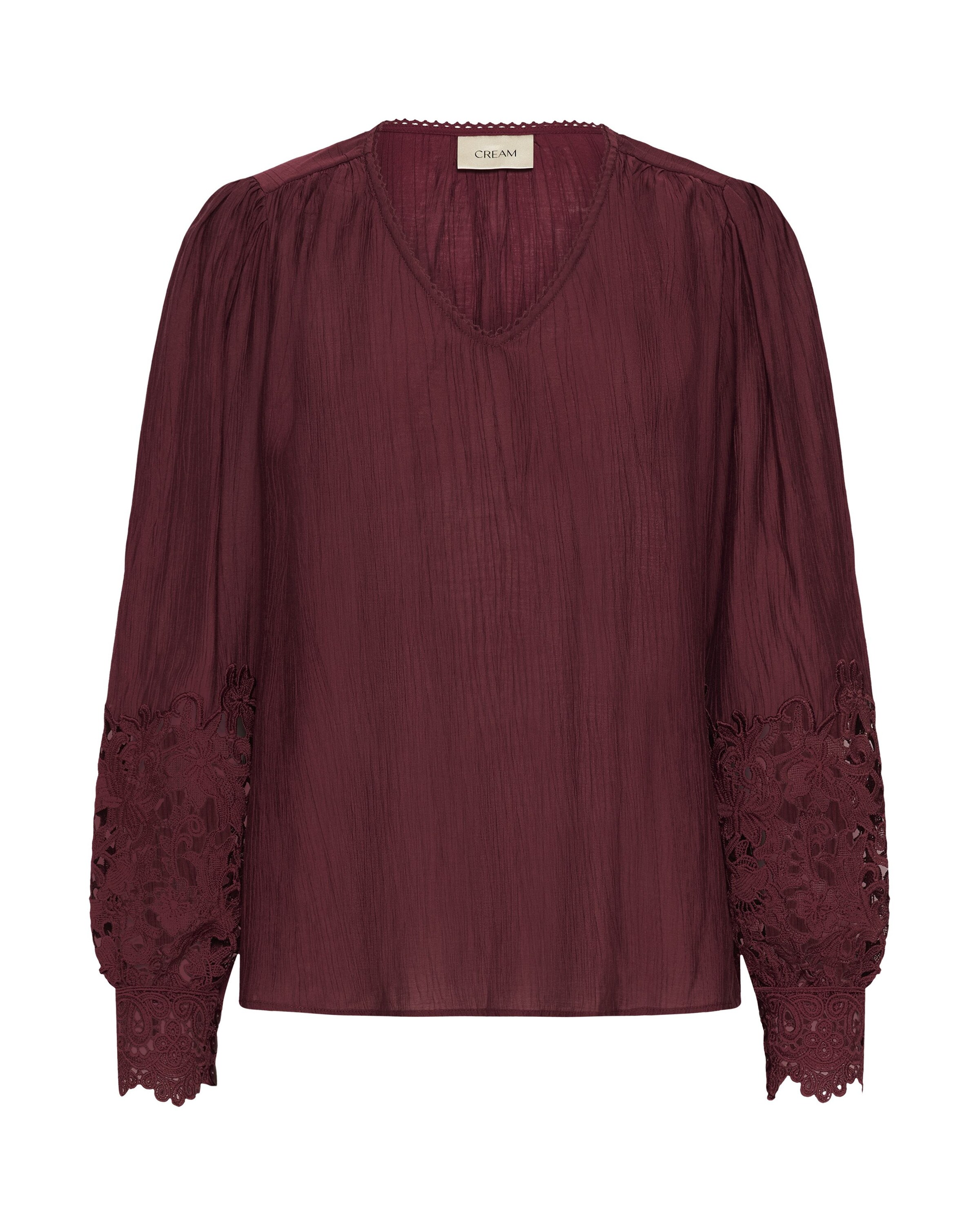 Cream Blouse 'CRTina' in Purple: front