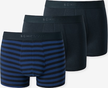 SCHIESSER Boxershorts '95/5' in Blauw: voorkant