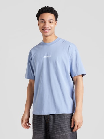 AllSaints T-shirt i blå: framsida
