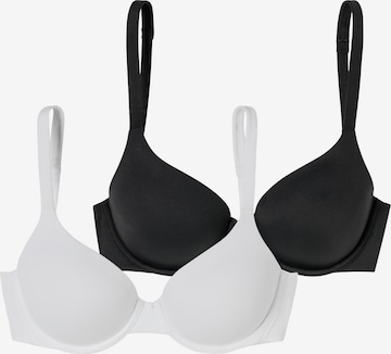 Soutien-gorge ' BH mit Schale - Unique Micro ' SCHIESSER en noir : devant