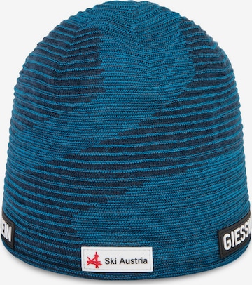 Bonnet 'Austria' GIESSWEIN en bleu : devant