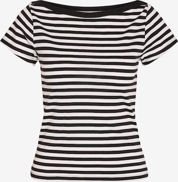 T-shirt Noisy may en noir : devant