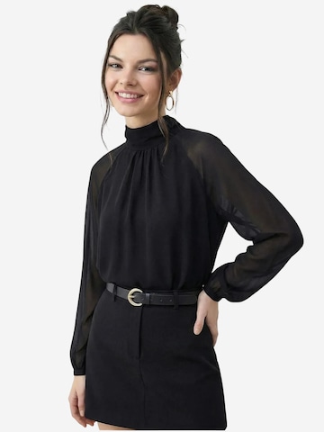 Camicia da donna di Bianco Lucci in nero