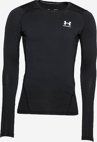 UNDER ARMOUR Functioneel shirt in Zwart: voorkant