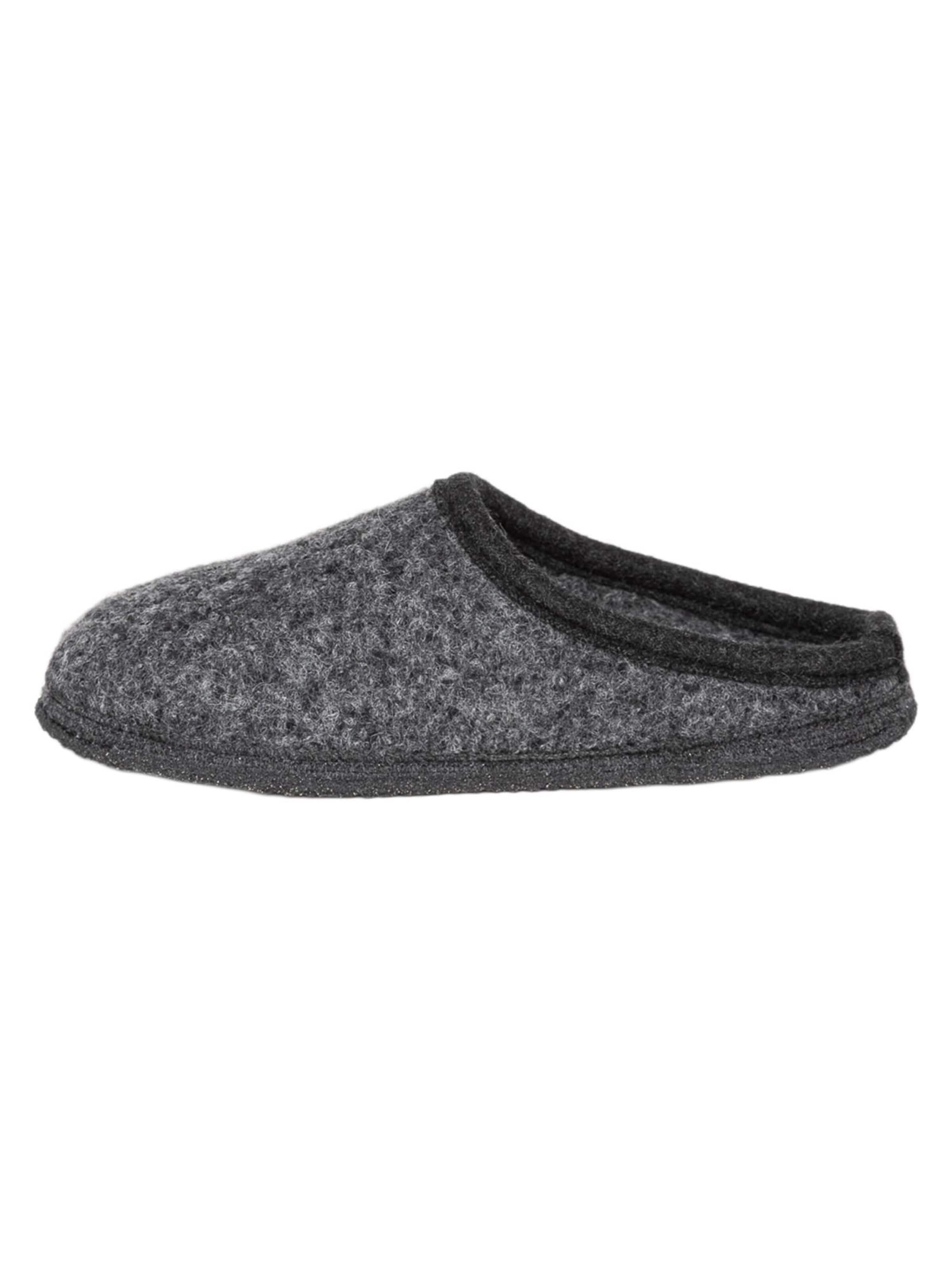 Gottstein Slippers 'Wool Venture' in Grey