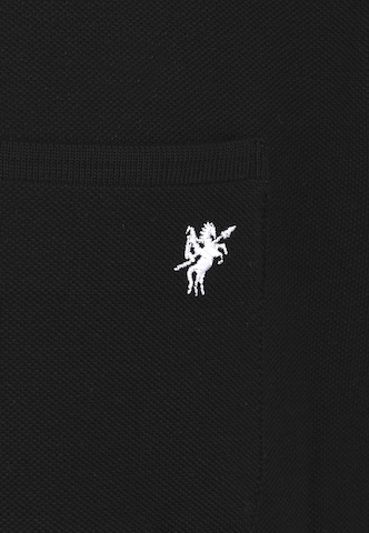 DENIM CULTURE - Camiseta 'HAMPUS' en negro