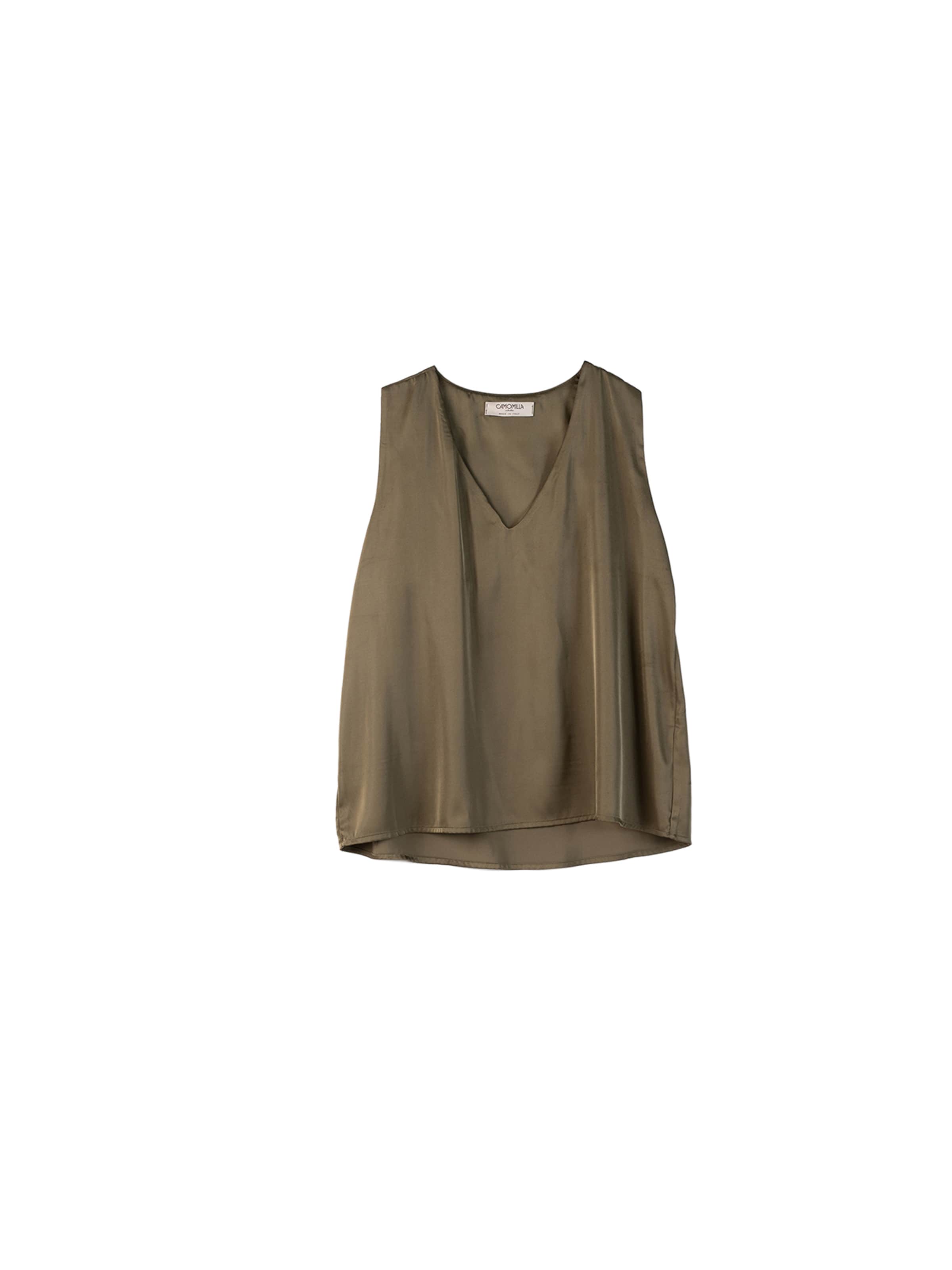 Camomilla Italia Blouse 'Tomy' in Green: front