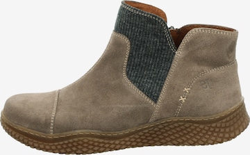 JOSEF SEIBEL Ankle Boots 'Amelie' in Grey: front
