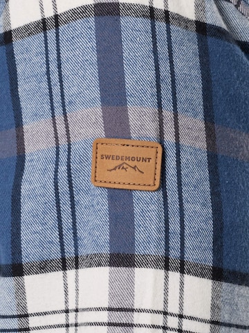 SWEDEMOUNT Regular fit Traditional button up shirt 'Nordkap' in Blue