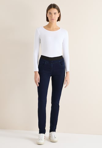 CECIL Slim fit Jeans 'Vicky' in Blue