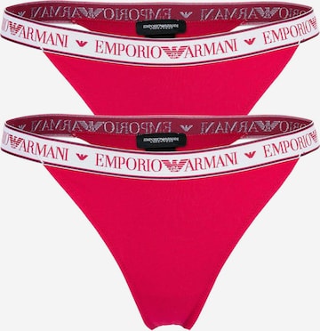 Emporio Armani String in Pink: predná strana