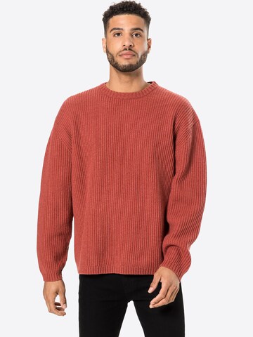 LEVI'S ® Pullover 'Battery Crewneck Sweater' in Rot: predná strana