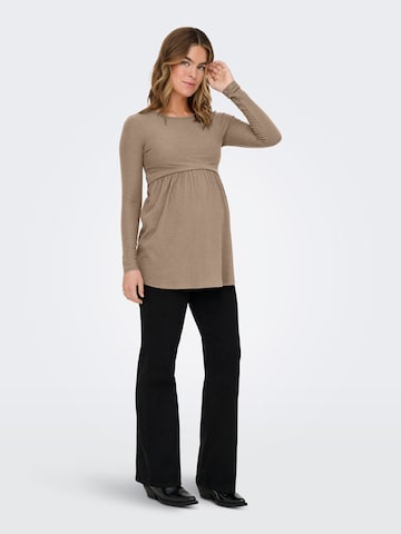 Maglietta 'OLMMalaya' di Only Maternity in marrone