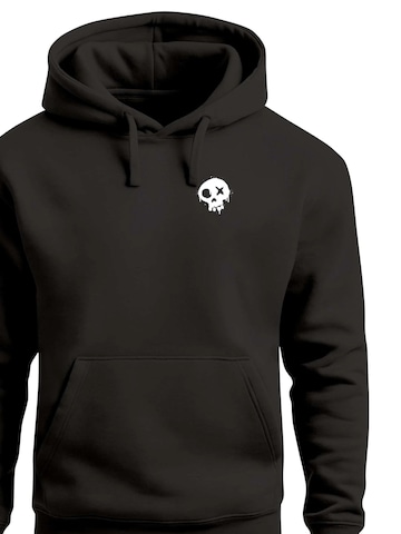 Neverless Sweatshirt 'Skull' in Black