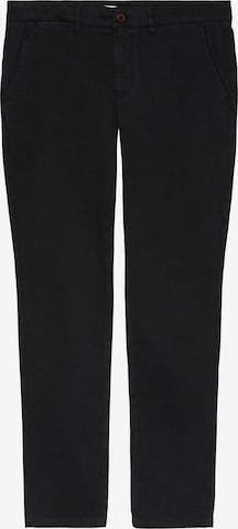 KnowledgeCotton Apparel Chino Pants 'Luca' in Black: front