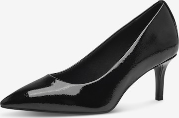 Pumps de la s.Oliver pe negru: față