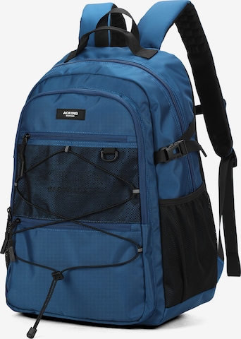 Aoking Rucksack in Blau: Vorderseite