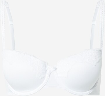 Hunkemöller T-shirt Bra 'Secret' in White: front