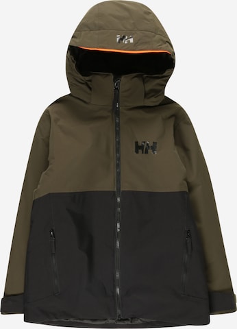 HELLY HANSEN Sportjacke 'TRAVERSE' in Schwarz: predná strana