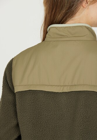 Whistler Athletic Fleece Jacket 'Oak' in Brown