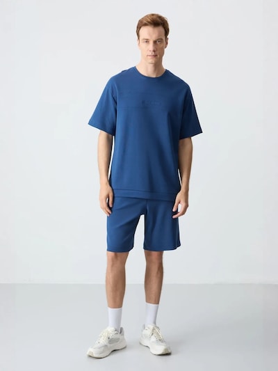 Tommy Life Survêtement en L en bleu roi, Vue avec produit