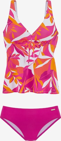 Tankini di SUNSEEKER in rosa: frontale