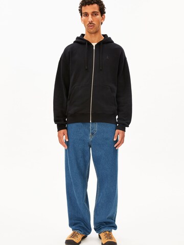 ARMEDANGELS Sweat jacket in Black