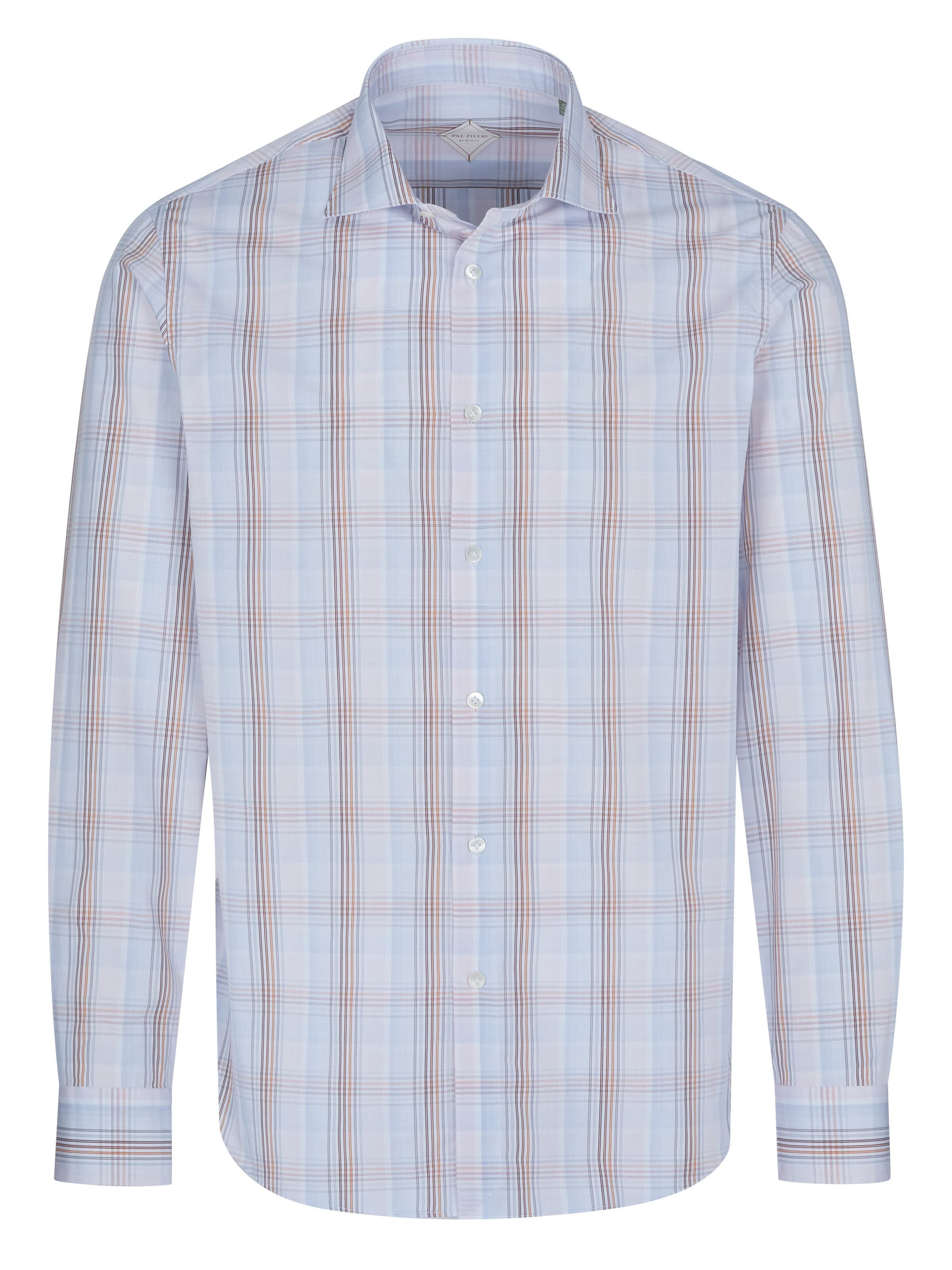 PAL ZILERI Shirt 'Pal Zileri Hemd'‌‌‌‌ in Weiß: Vorderseite