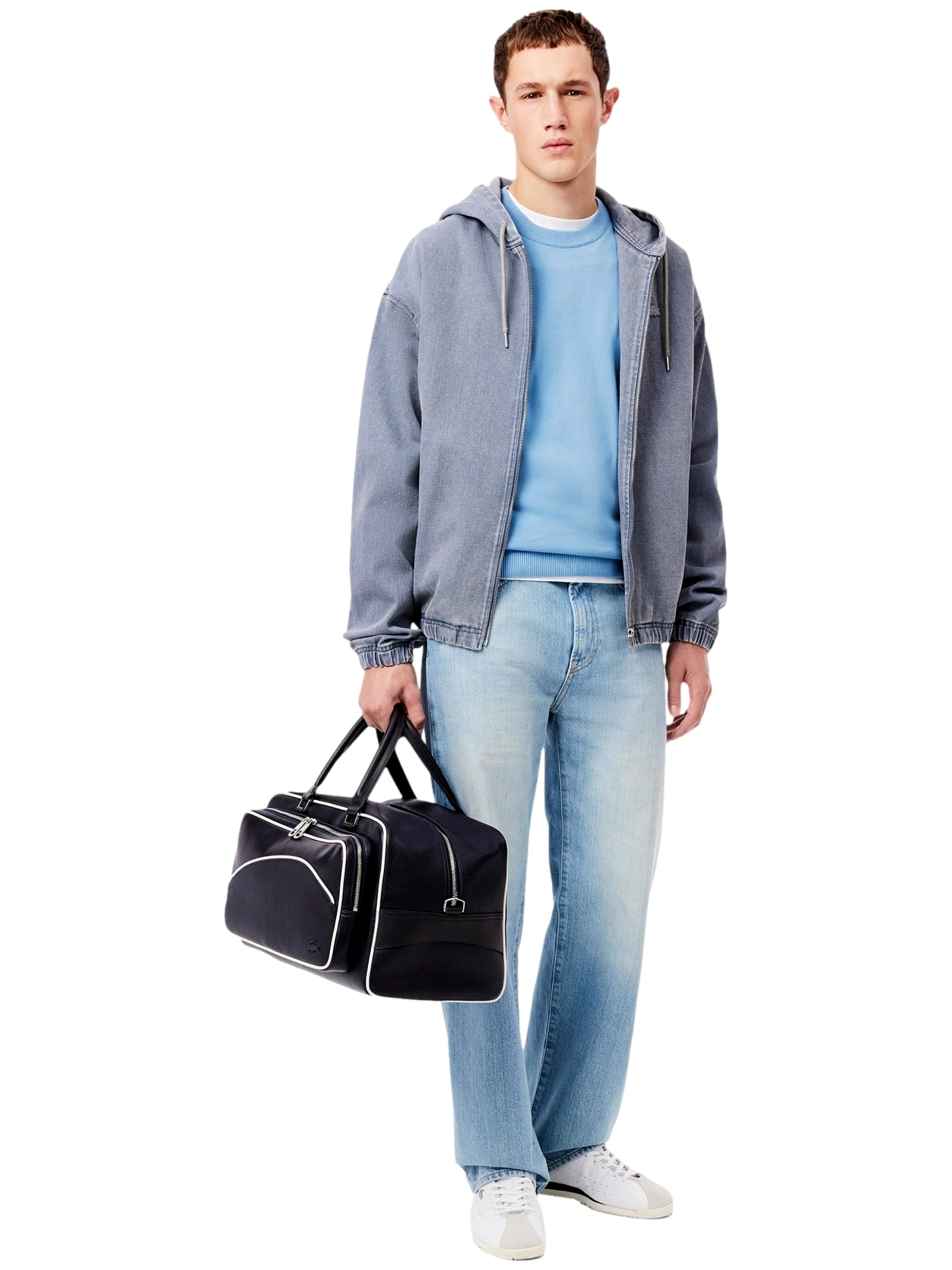 Sweat-shirt LACOSTE en bleu