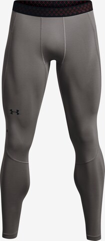 UNDER ARMOUR Skinny Leggings 'Rush' in Grau: predná strana