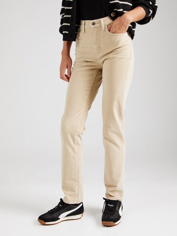LEVI'S ® Regular Jeans '724' i beige: framsida