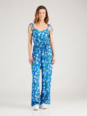 Springfield Jumpsuit in Blauw: voorkant