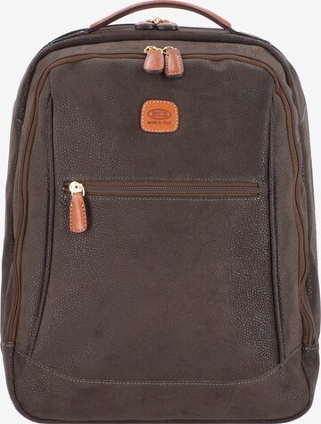 Bric's Backpack 'Life ' in Brown: front