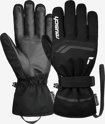REUSCH Athletic Gloves 'Primus' in Black: front