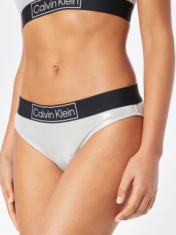 Calvin Klein Swimwear Σλιπ μπικίνι 'Core Festive' σε γκρι: μπροστά