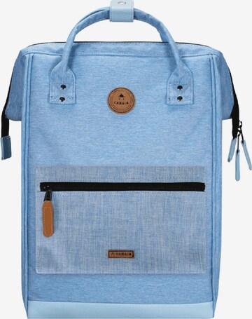 Cabaia Backpack in Blue: front