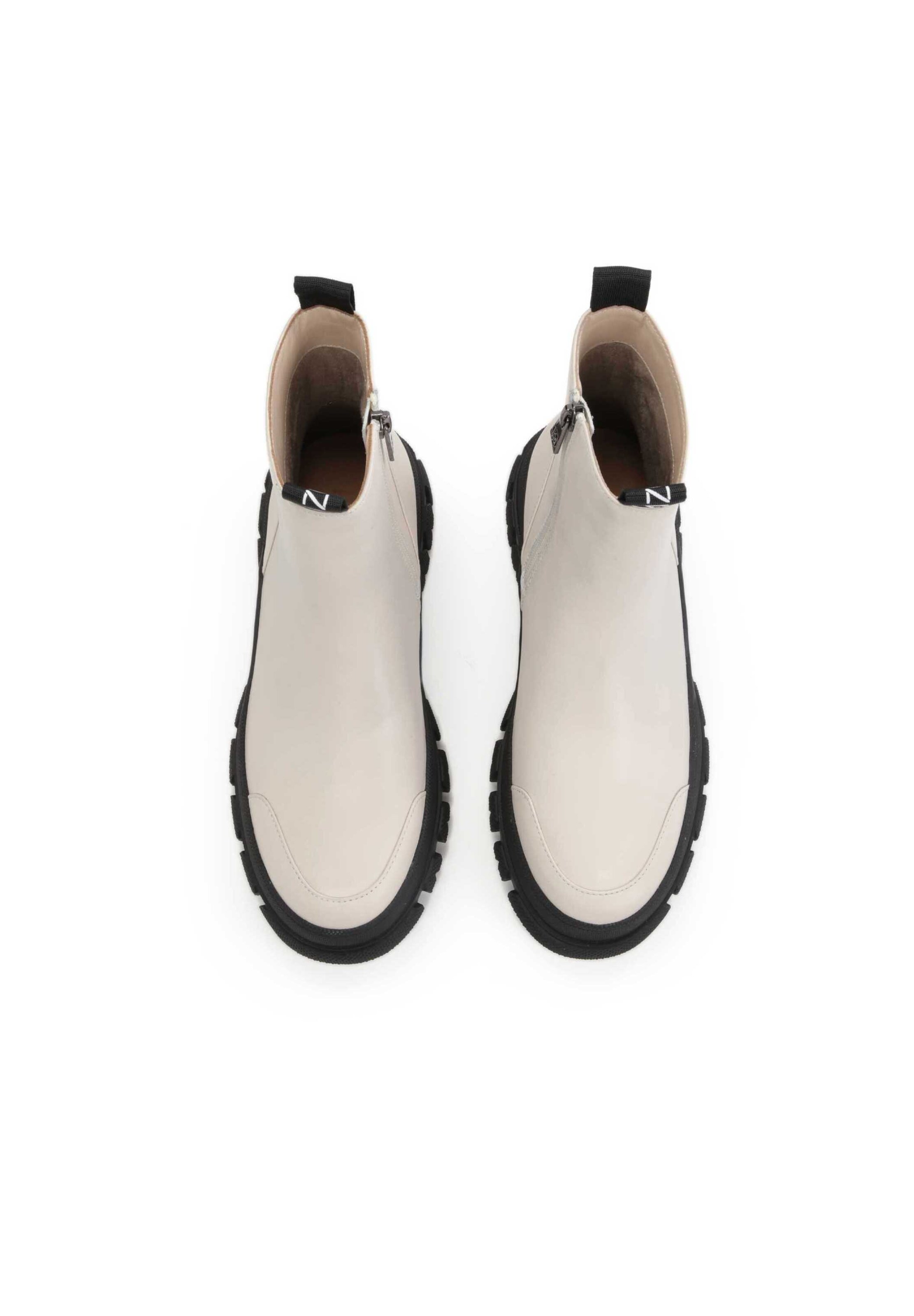 Kazar Къси ботуши в бяло