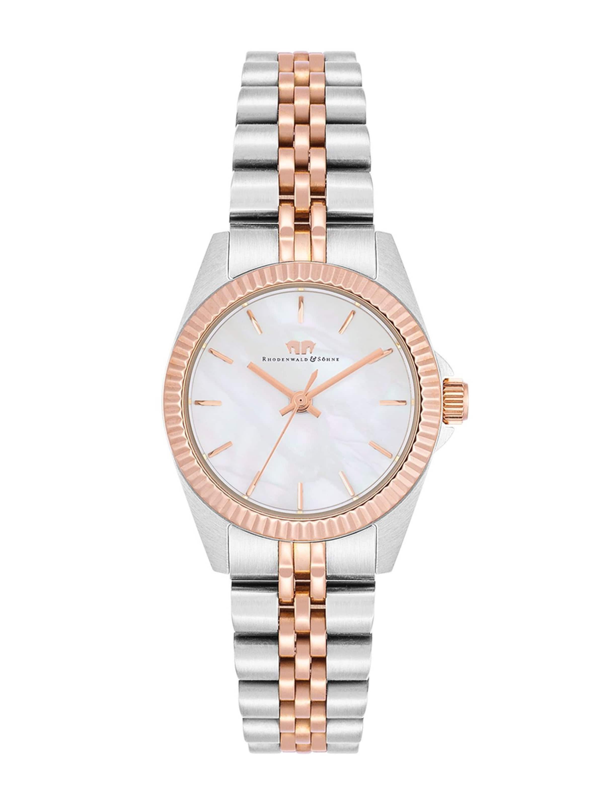 Montre à affichage analogique Rhodenwald & Söhne en argent : devant