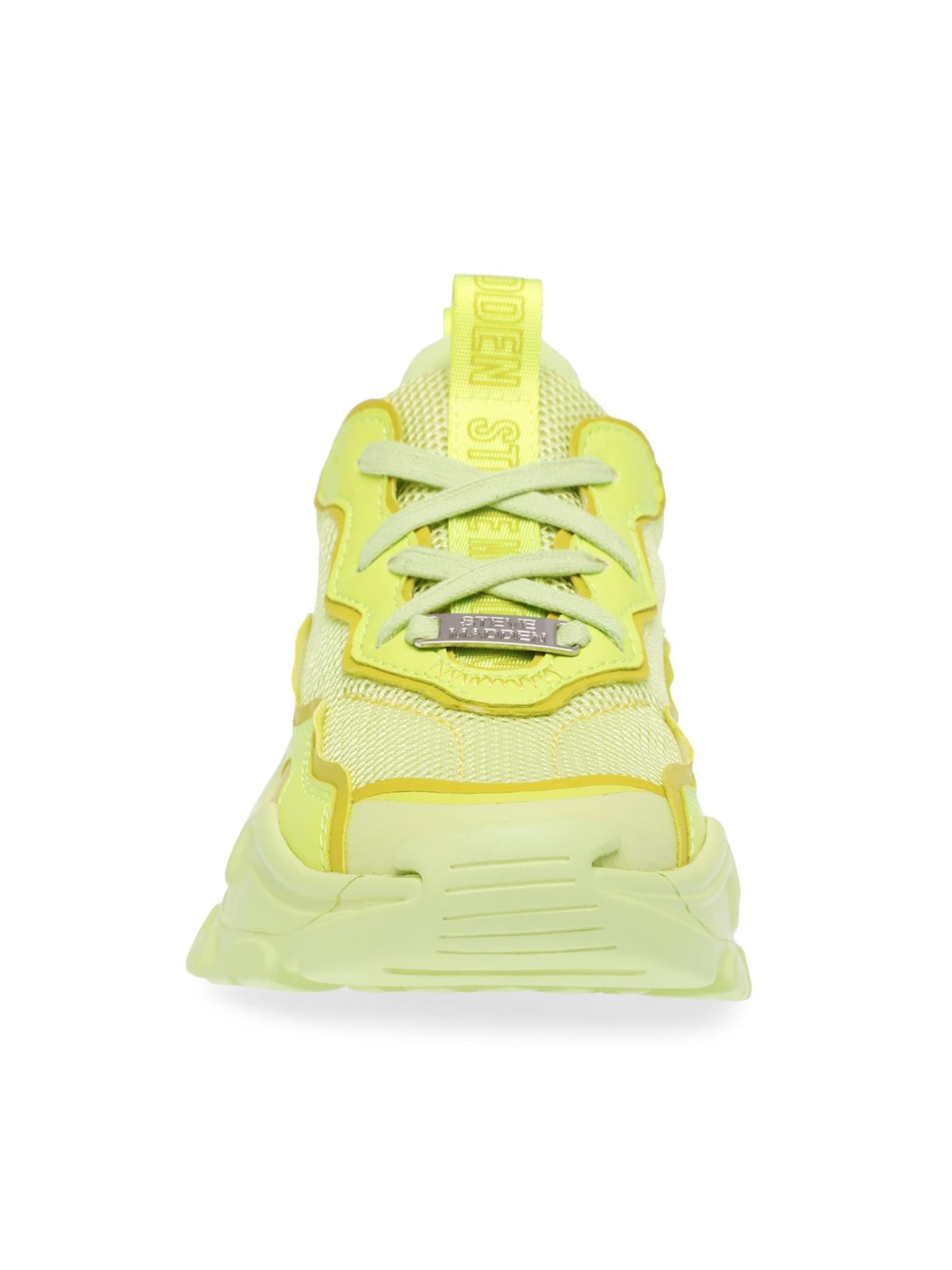 Scarpa stringata sportiva 'W Manerva Neon Lime Shoes' di STEVE MADDEN in verde
