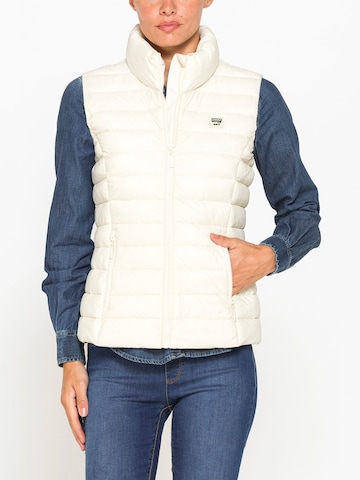 Carrera Jeans Outdoorjacke 'Ultra-Light'‌‌‌‌‌‌‌‌‌ in Weiß: Vorderseite