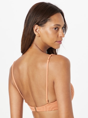 Bustino Top per bikini di Seafolly in bronzo