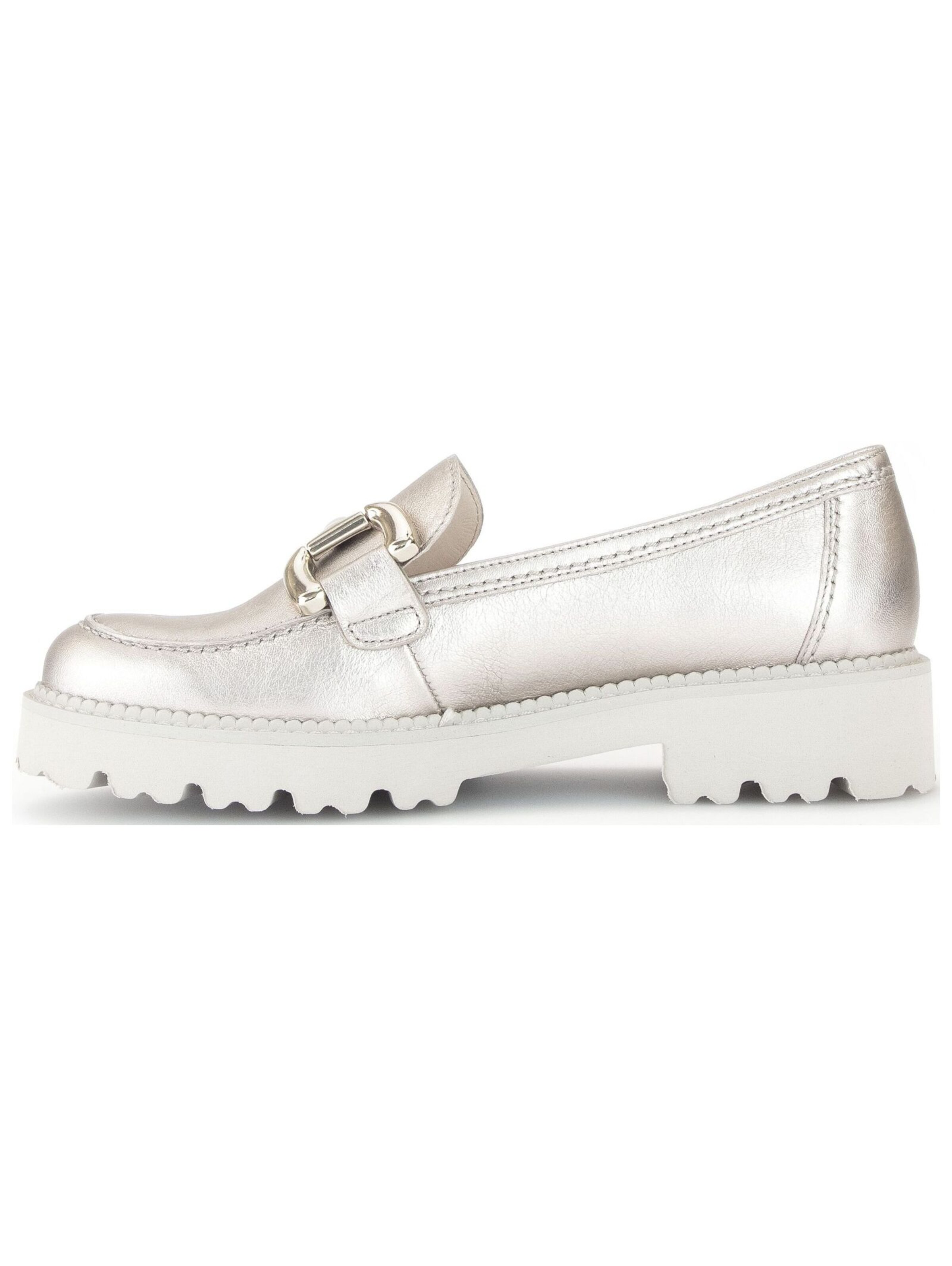 GABOR Slipper in Silber