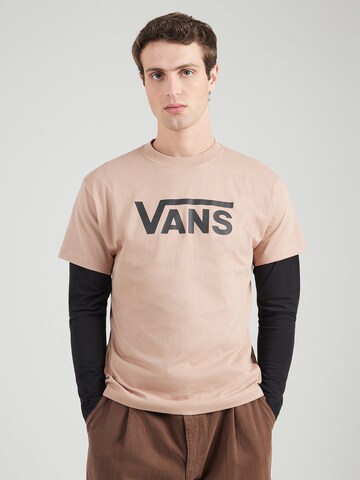 VANS T-Shirt 'CLASSIC' in Beige: Vorderseite