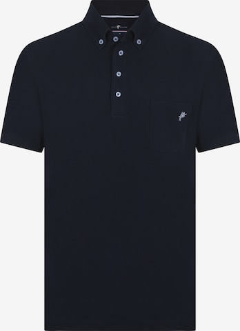 T-Shirt 'Hampus' DENIM CULTURE en bleu : devant
