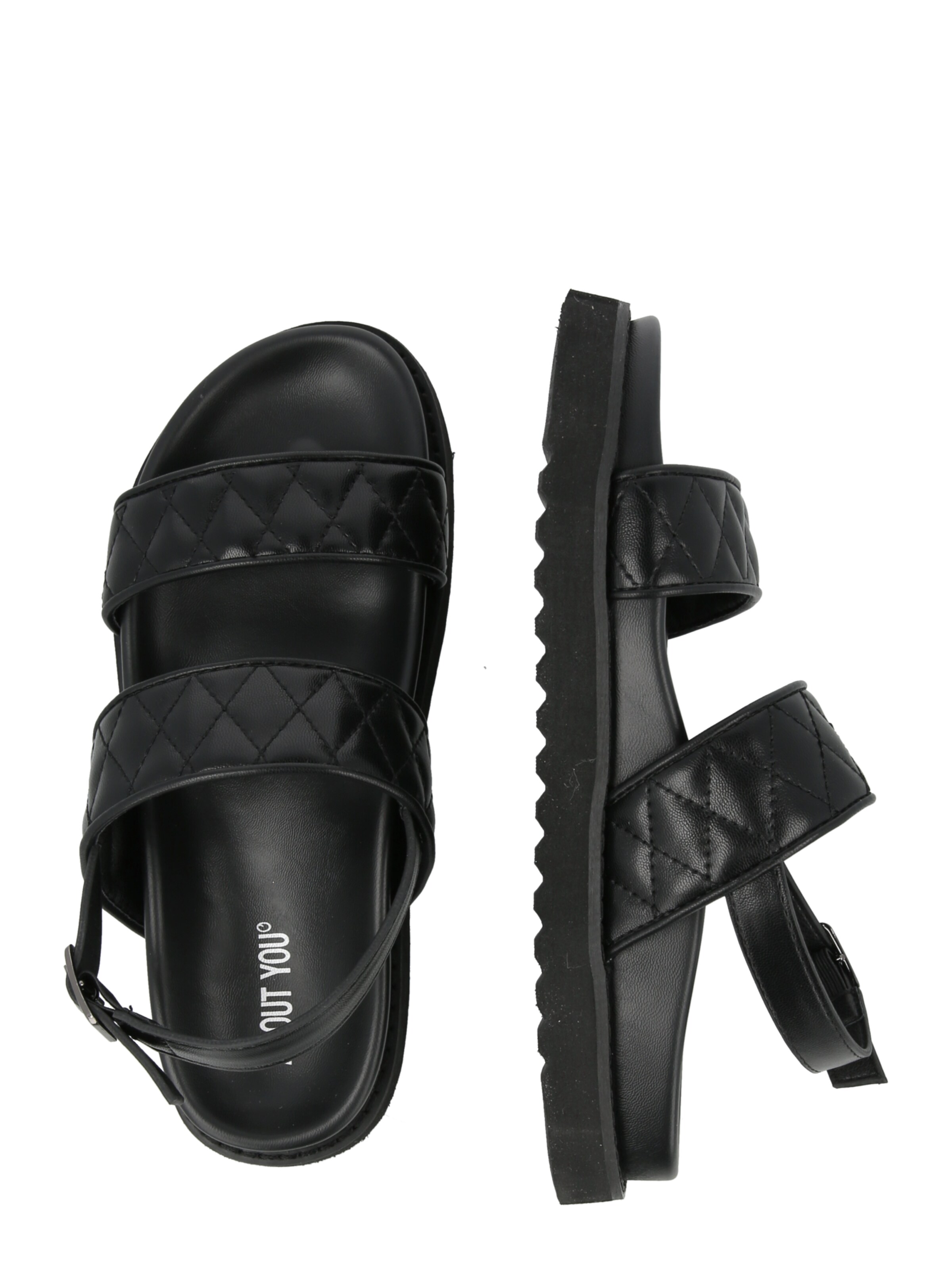 ABOUT YOU Sandaal 'Joycie', värv must