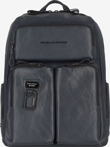 Piquadro Backpack in Blue: front