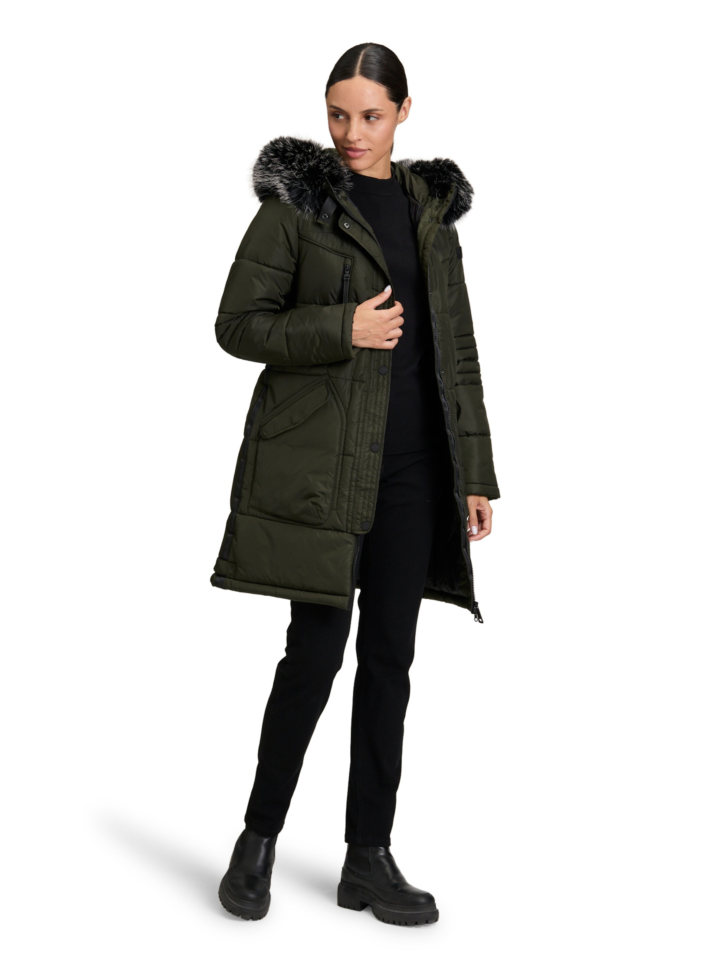 Betty Barclay Winter Jacket in Green